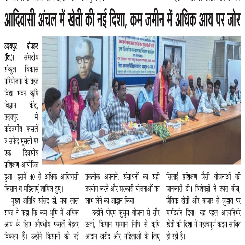 आदिवासी अंचल में खेती की नई दिशा, कम जमीन में अधिक आय पर जोर