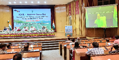 ICAR Celebrates National Space Day on the Theme “Research and Development in Space Technology and Agricultural Transformation”