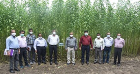 Field Day-cum-Stakeholders’ Meet on “Augmenting Productivity and Quality of Jute Fibre” organized