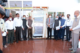 Golden Jubilee Building and Project Coordinator (Fruits) Building inaugurated
