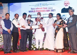 ICAR-CIFA’s Matsya Setu App gets Special Appreciation by Ministry of Fisheries, Animal Husbandry & Dairying on World Fisheries Day - 2021