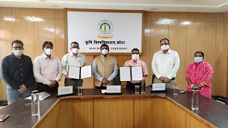 ICAR-IISWC, Research Centre, Kota signs MoU with Agriculture University, Kota, Rajasthan