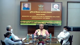 केंद्रीय कृषि मंत्री की अध्यक्षता में हुआ राष्ट्रीय खरीफ सम्मेलन का आयोजन