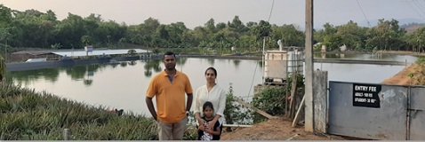 Livestock-Fish-Horticulture based Integrated Farming System for improving livelihood of Coastal Farmers 06