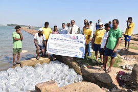 ICAR-CIFRI & ICAR-CIFA jointly Ranched Minor Carps Seeds in Mahanadi River