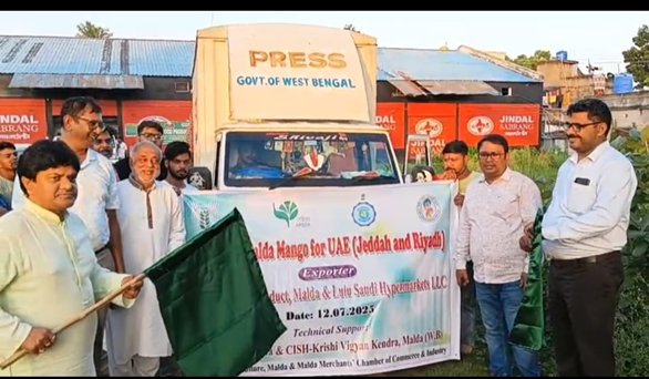 Malda Mangoes Exported to UAE: ICAR-CISH KVK’s Cluster-Based Initiative Yields Global Breakthrough