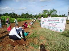Tree Plantation Campaign organized @Bharat Ka Amrut Mahotsav
