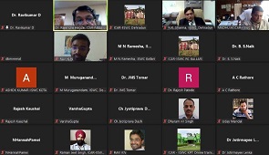 Webinar on “Land Resource Inventory for Agricultural Development & Sujala -3 Experiences" organized 01