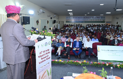 DG ICAR Conferred with Prestigious Shri V. S. Mathur Memorial Award at 65th All India Wheat and Barley Research Workers’ Meet