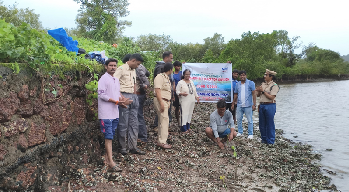 Mangrove Plantation Drive on World Mangrove Day Organised
