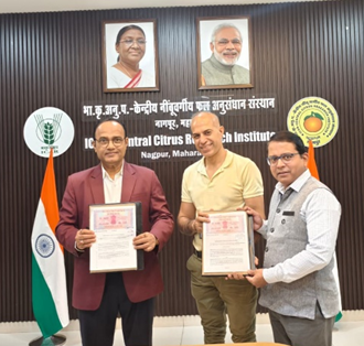 ICAR-CCRI, Nagpur Signs MoU with Givaudan India to Explore Natural Flavours and Fragrances in Nagpur and Khasi Mandarin