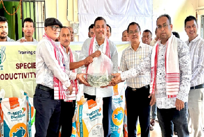 ICAR-CIFE, Kolkata Centre Demonstrates Species-Diversified Fish Polyculture to Enhance Productivity and Farmers’ Returns in Assam
