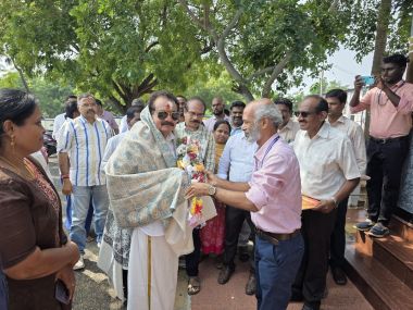 MoS Prof. S. P. Singh Baghel Visits Mandapam Regional Centre of ICAR-CMFRI