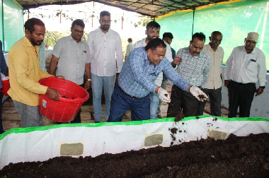 Newly Renovated Vermicompost Unit Inaugurated at ICAR-CRIDA, KVK Ranga Reddy under Special Campaign 5.0