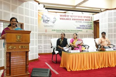 ICAR-CTCRI, Thiruvananthapuram Inaugurates Vigilance Awareness Week 2026
