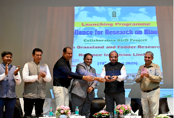 DG, ICAR launches ICAR-IGFRI reliance collaborative project on Bioenergy