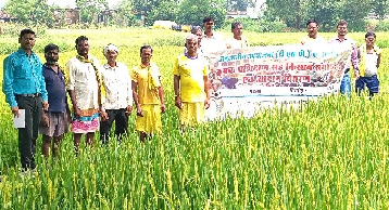 Visit and Monitoring of activities under TSP programme at Dugariya village of Mandla District