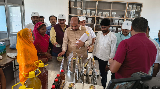 Dr. Mangi Lal Jat Visits DRI-Krishi Vigyan Kendra, Majhgawan, Satna