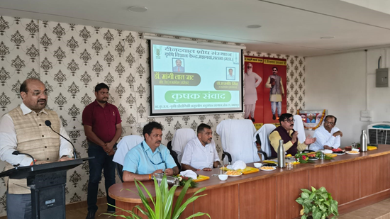 Dr. Mangi Lal Jat Visits DRI-Krishi Vigyan Kendra, Majhgawan, Satna