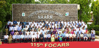 Session of the 115th Foundation Course for Agricultural Research Service Inaugurated