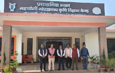 Principal Scientist from ICAR Reviews Activities at KVK Gorakhpur-II