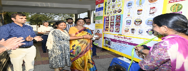 ICAR–IIMR Launches ‘Girijana Bazar’ – A Mobile Millet Market Empowering Tribal FPOs under Jan Jatiya Gaurav Varsh Pakhwada 2025 12 November 2025, Hyderabad As part of the ongoing Jan Jatiya Gaurav Varsh Pakhwada 2025 celebrations, the ICAR–Indian Institute of Millets Research, Hyderabad, organized an impactful event under the theme ‘Public Awareness Campaigns in Areas with Predominantly Tribal Population.’ To mark the occasion, ICAR–IIMR launched an innovative mobile marketing initiative titled ‘Girijana Bazar’, aimed at strengthening market access for tribal Farmer Producer Organizations (FPOs) and promoting millet-based entrepreneurship. The Girijana Bazar was inaugurated by Dr. C. Tara Satyavathi, Director, ICAR–IIMR, at the institute premises. The mobile marketing unit serves as a vibrant and dynamic platform to showcase and sell millet-based and allied products developed by tribal FPOs. The initiative connects farmers directly with consumers while raising awareness about the nutritional, cultural, and economic significance of millets and traditional tribal produce. The mobile unit features attractive branding, detailed product information, and messages promoting tribal entrepreneurship, health, and sustainability. It carries an array of locally made products such as millet flours, rava, cookies, muffins, murukku, pasta, and flakes, along with traditional allied commodities including cereals, spice mixes, honey, natural oils, and wellness products, reflecting the rich agro-biodiversity of tribal regions. Speaking at the launch, Dr. C. Tara Satyavathi stated, “Girijana Bazar represents a practical, scalable, and replicable model for FPO-based marketing. It enables collective enterprises to reach wider audiences without large infrastructure investments, while promoting inclusivity, strengthening local economies, and encouraging youth participation in tribal entrepreneurship.” The Girijana Bazar mobile unit can be effectively deployed across tribal regions to organize on-the-move exhibitions, product demonstrations, and awareness campaigns showcasing millet value chains, nutritional benefits, and tribal FPO initiatives. Functioning both as a sales outlet and an educational tool, it provides a unique opportunity to bring information, products, and inspiration directly to rural communities creating awareness, enhancing market linkages, and celebrating tribal enterprise and local food systems. By enhancing the visibility and demand for millet-based products, the Girijana Bazar model expands income opportunities for tribal and smallholder farmers through direct consumer engagement. Serving as a symbol of innovation and inclusivity, the initiative offers a last-mile marketing solution that bridges the gap between production and consumption, presenting a replicable model for FPO clusters across India. (Source: ICAR–Indian Institute of Millets Research, Hyderabad)