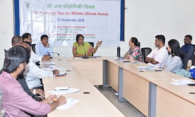 ICAR-IIMR, Hyderabad Organizes Technology Day on Millets (Shree Anna) to Strengthen Industry–Research Linkages