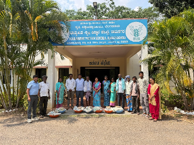 ICAR–IIMR, Hyderabad & KVK Ramanagara Strengthen Millet Farming among Tribal Farmers