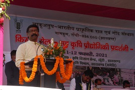 ICAR-IINRG organizes Kisan Mela-cum-Agricultural Technology Exhibition - 2021