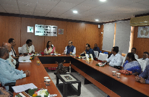 Minister of Agriculture, Animal Husbandry & Cooperative, Government of Jharkhand visits ICAR-NMRI, Hyderabad