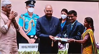 NICRA-KVK, Tumakuru (Hirehalli) of Karnataka bags First Prize in 3rd National Water Award - 2020