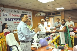 ICAR-DWR, Jabalpur celebrates its 34th Foundation Day