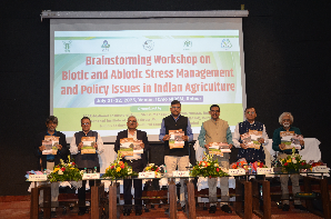 Brainstorming Session on Biotic and Abiotic Stress Management in Indian Agriculture Organised