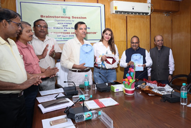 DDG, Agril. Engg, ICAR Visits ICAR-NINFET, Inaugurates Facility and Reviews New-Age Fibre Innovations