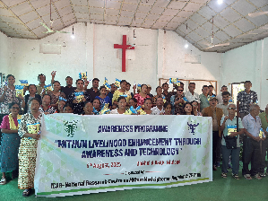 Awareness on Livelihood Enhancement of Mithun Farmers through Technology Interventions Organised