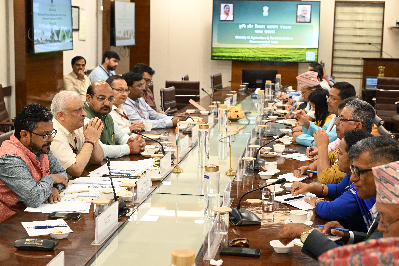 Nepal Parliamentary Delegation meets Agriculture Secretary and DARE Secretary