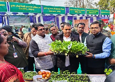 Farmers’ Fair on Mechanization and Drone Technology Organised at Ramgarh