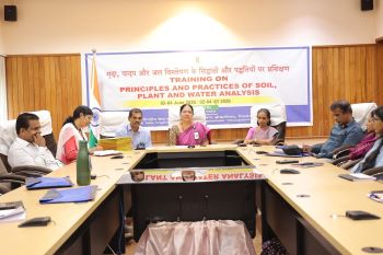 ICAR-CTCRI, Thiruvananthapuram Organizes ‘Training Programme on Principles and Practices of Soil, Plant and Water Analysis’