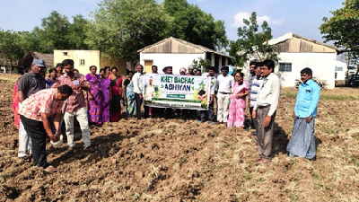 Report on Khet Bachao Abhiyan Organised by KVKs under ICAR–ATARI Zone X, Hyderabad