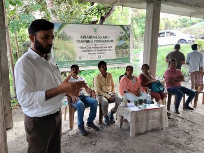 Rice Cultivation in Lowland Conditions Across North and Middle Andaman by ICAR-CIARI, Sri Vijaya Puram