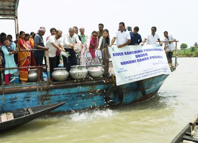 ICAR-CIFRI, Barrackpore advances Ganga rejuvenation with community-led river ranching initiative in West Bengal