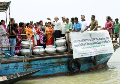 Healthy Soil, Healthy Waters, Sustainable Fisheries: ICAR–CIFRI, Barrackpore Leads Balanced Use of Fertiliser Campaign