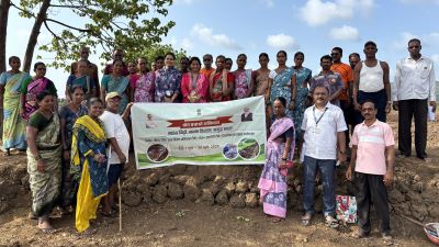 ICAR-CIRCOT Mumbai Organizes ‘Khet Bachaao Abhiyan’ in Raigad District to Promote Soil Health and Natural Farming