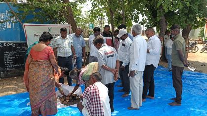 ICAR-CRIDA, Hyderabad Organises Awareness Campaign on Balanced Use of Fertilizers in Telangana