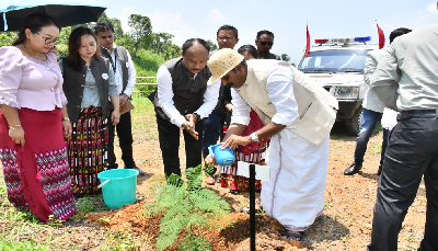Union Minister of State for Information & Broadcasting and Parliamentary Affairs Visits ICAR Research Complex for NEH Region, Mizoram Centre, Kolasib