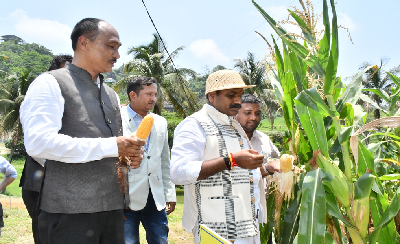 Union Minister of State for Information & Broadcasting and Parliamentary Affairs Visits ICAR Research Complex for NEH Region, Mizoram Centre, Kolasib